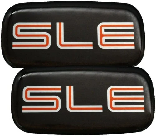 2X SLE Emblems 3D Badge 15036134 for Sierra Suburban Yukon 1500 2500 3500 - product listing photo