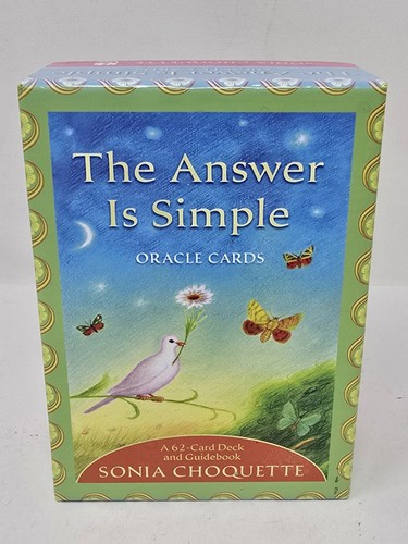 The Answer Is Simple Oracle Cards by Sonia Choquette - 62-Card Deck & Guidebook - Picture 2 of 23