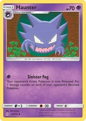 Haunter 69/214 Unbroken Bonds Uncommon Pokemon Card