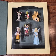 Walt Disney Pinocchio Storybook Collection 6 Christmas Ornament Set