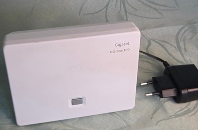 Gigaset Go-Box 100 VoIP & analoge Basis, DECT, GAP mit Anrufbeantworter