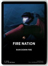 Fire Nation Theme Card 28 Avatar: The Last Airbender Token NM