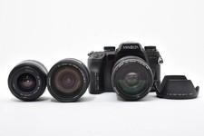 Minolta α-7 35mm Film Camera with 3 Lenses, Tested, Used