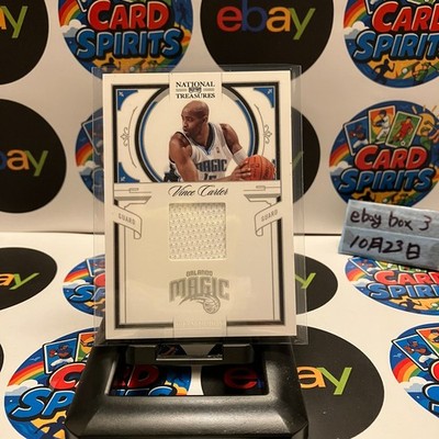 2010 Panini National Treasures Vince Carter 15/99 Orlando Magic Jersey No. Card