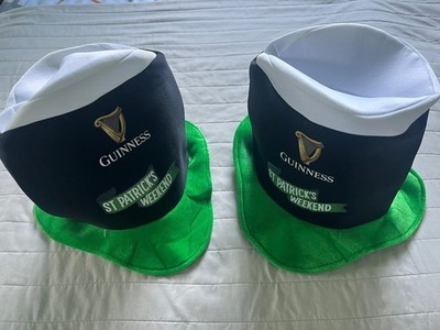 Biete 2 Guinnes-Bier St Patrick`s Hut, Fasching, Karneval neu