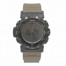 CASIO Pro Trek PRW-35LD-5JF Men's Watch Solar Digital Black Dial