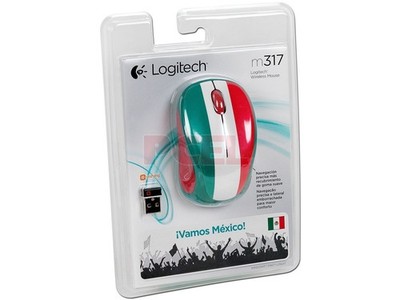 Logitech Wireless Mouse M317, Mexico Soccer Fan Edition