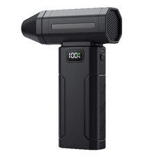 100000RPM Compressed Electric Air Duster: Mini Rechargeable Cordless BLACK