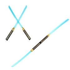 2 Handle LED Saber Light Up Ninja Toy Sword Saber Sword with Sound Light up Toy