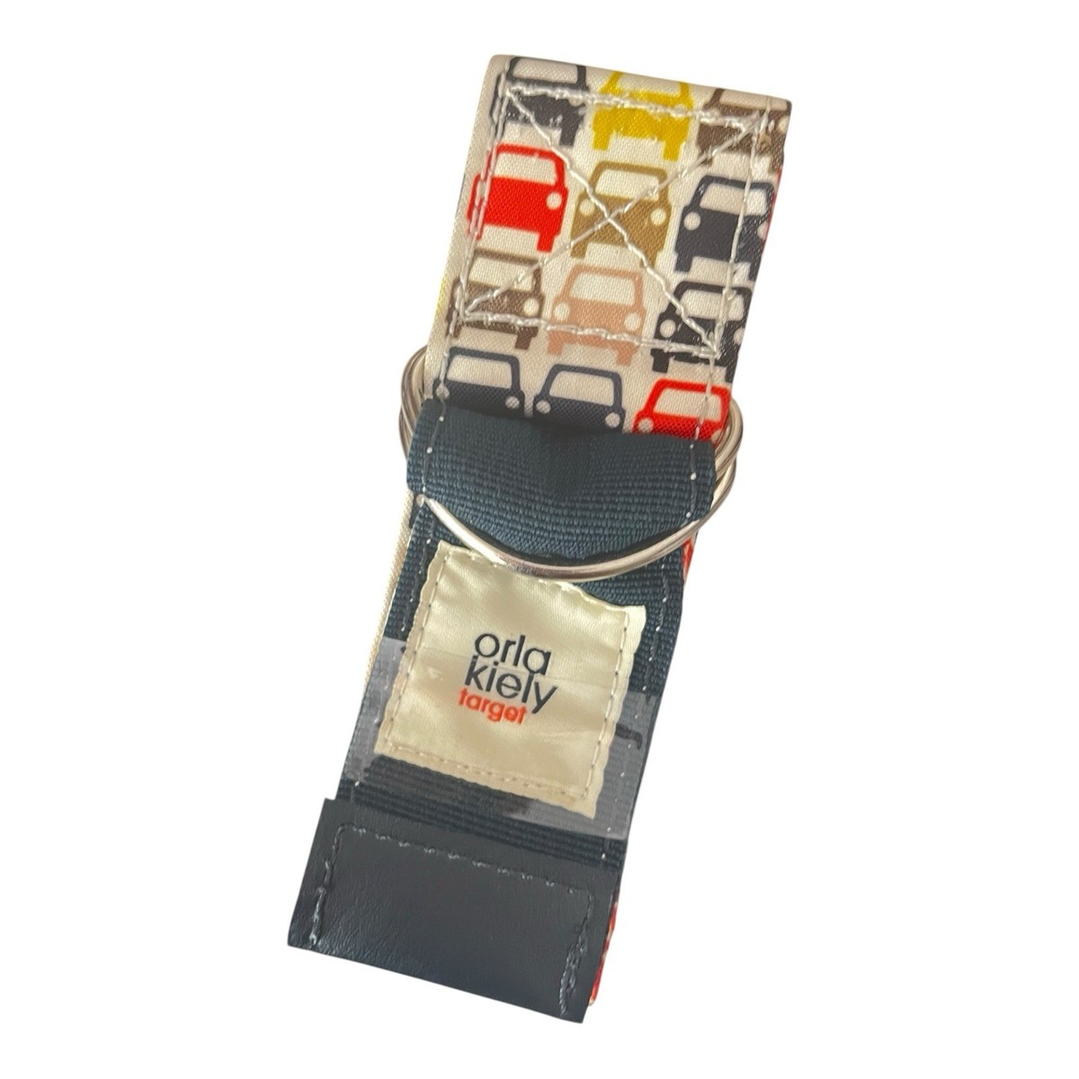ORLA KIELY FOR TARGET CARS PATTERN LUGGAGE TRAVEL STRAP UK