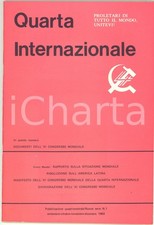 1980 QUARTA INTERNAZIONALE Documenti dell'XI Congresso Mondiale - Rivista