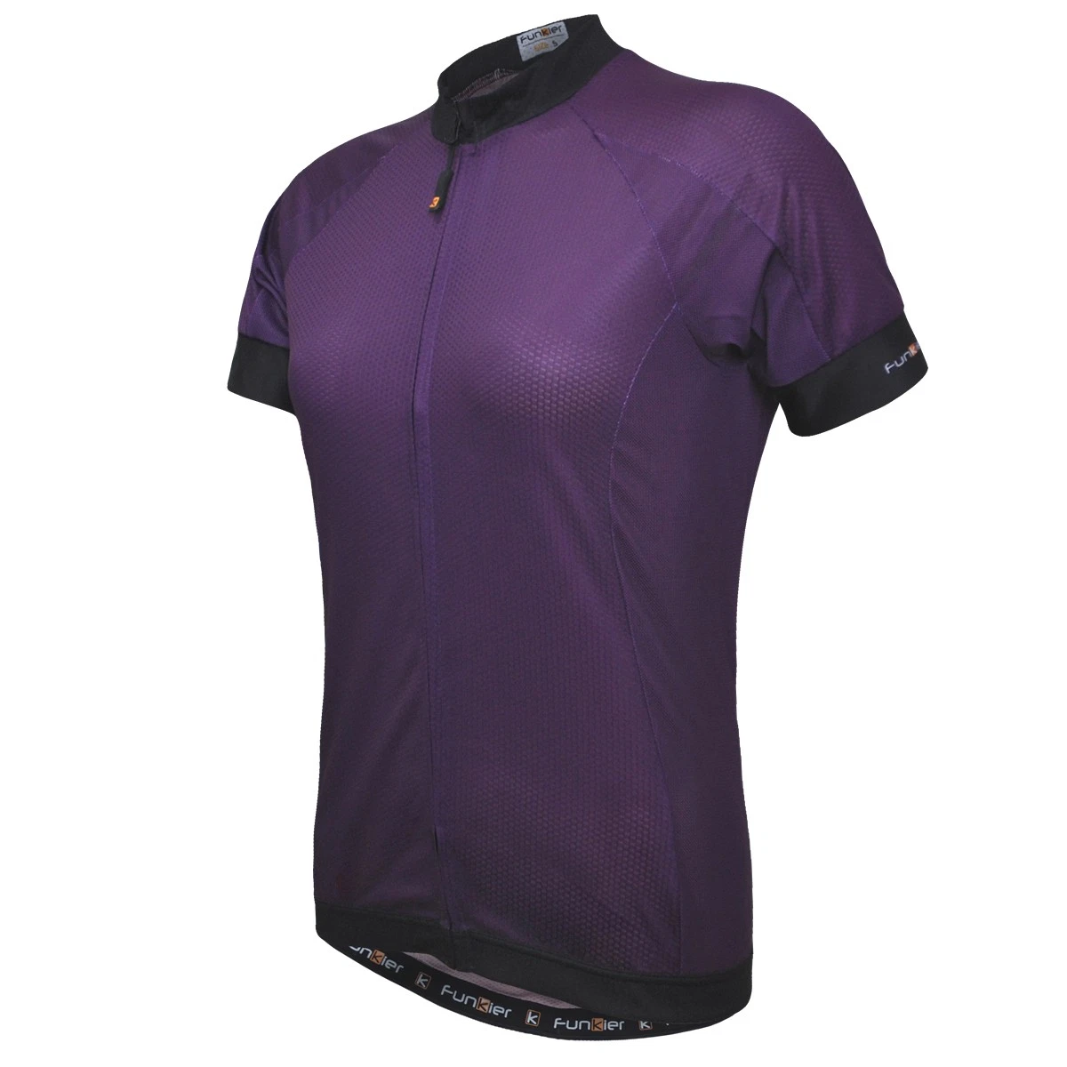 Funkier Ibera Ladies Active S/S Jersey in Purple - Large [Purple] CYCLING AC NEW