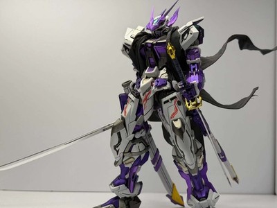 Custom 1/100 Gundam Astray Red Frame Red Dragon Purple