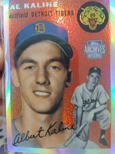 Al Kaline REFRACTOR RC Retro 1954 Topps Archives Reserve Low Ship/combine