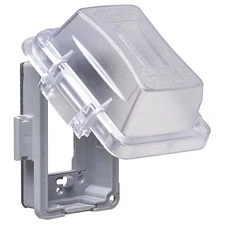 Taymac While In Use Cover,2-3/4" D,1 Gang,Clear MM420C Taymac MM420C 4.5" W