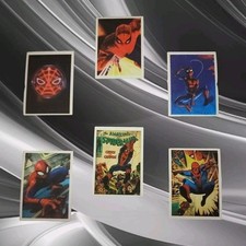 6 Comic Spider-Man Stickers