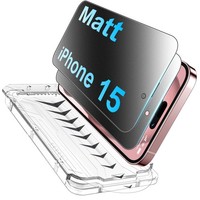 Iphone 15 Matt Schutzglas Sichtschutz Anti SpäHen Blendschutz 2 StüCk 6,1 Zoll