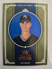 2005 Donruss Diamond Kings Baseball 113 Zack Greinke, Kansas City Royals