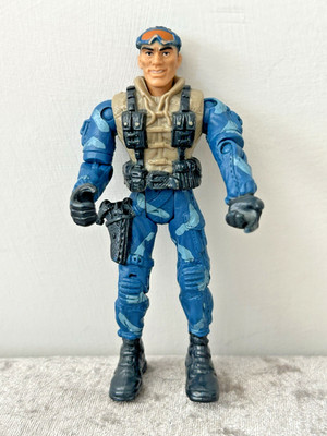 Vintage 2003 Lanard The Corps! Billy Jump Johnson Actionfigur Spielzeug blaue Brille