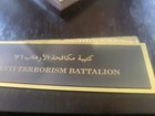 NICE WOODEN WALLPLAQUE 71 ANTITERRORISM BATALLION JORDAN 9X7 — photo 2