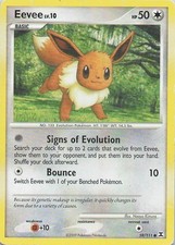 Eevee Common Rising Rivals 59/111 HP on eBay