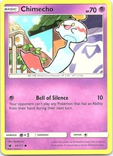 Chimecho Crimson Invasion 43/111 Common Pokemon Near Mint Pokemon Card