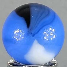 Vacor Blue Dolphin Marble .62 Inches Mint Condition Combined Shipping