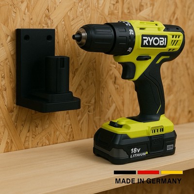Ryobi 18V Gerätehalter Wandhalterung für Akkugeräte Werkzeughalter Halter