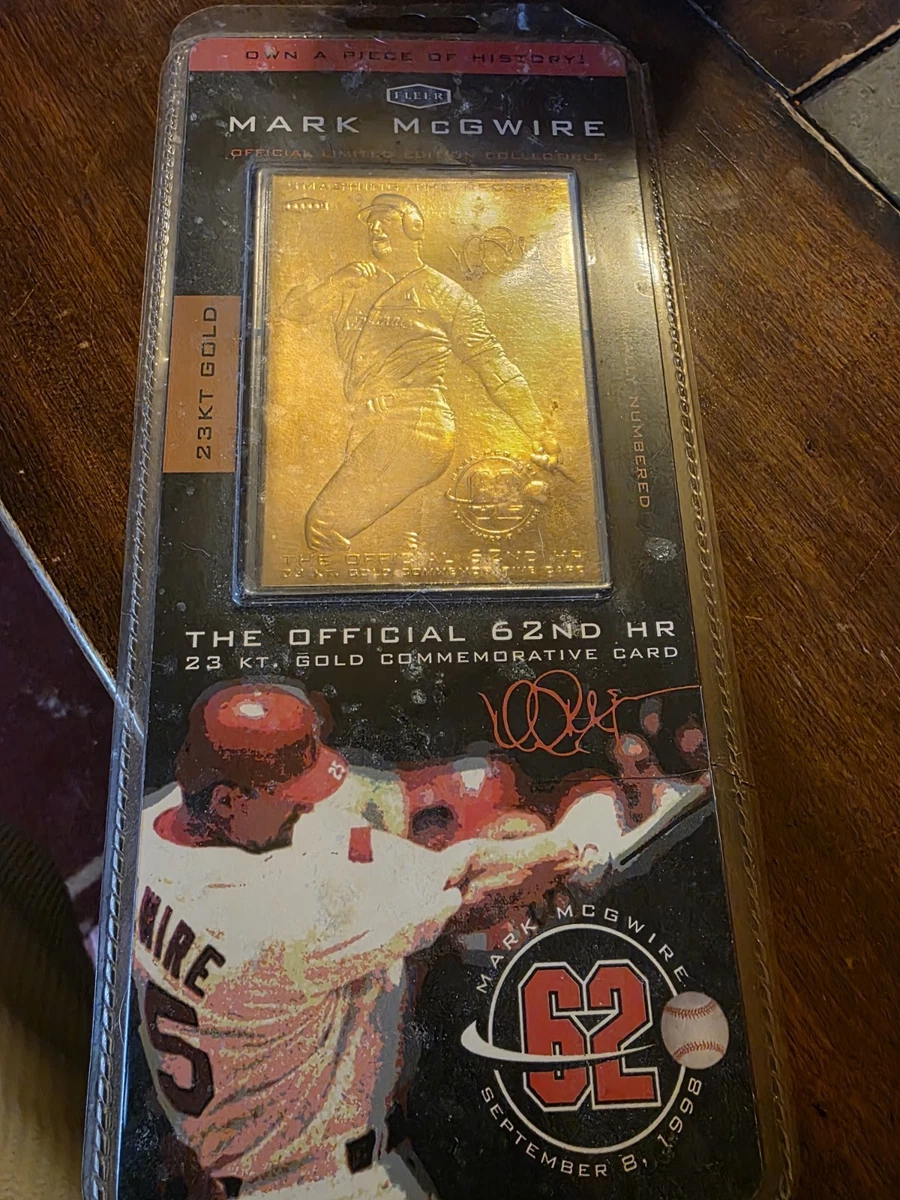 Mark Mcgwire 23 Kt Gold for sale | eBay