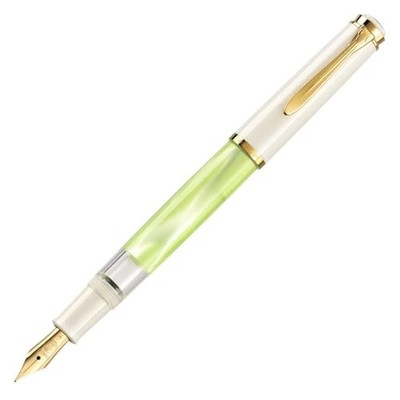 Pelikan Füllfederhalter EF Extra Fine Nib Classic Pastel Green M200 Limited E...