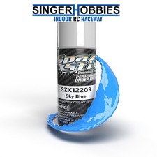 SPAZ STIX SZX12209 Solid Sky Blue Aerosol Paint, 3.5oz Can
