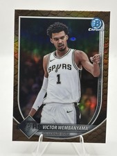 25-26 Topps Chrome Bowman Victor Wembanyama Reptilian Refractor #BCV-143 SP Spur