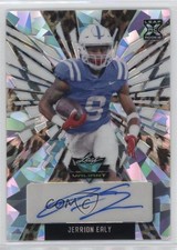 2022 Leaf Valiant Leopard Crystals 3/5 Jerrion Ealy #BA-JE1 Auto 0b2
