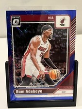 2024-25 Panini Donruss Optic Blue Velocity Prizm Bam Adebayo #212 All star