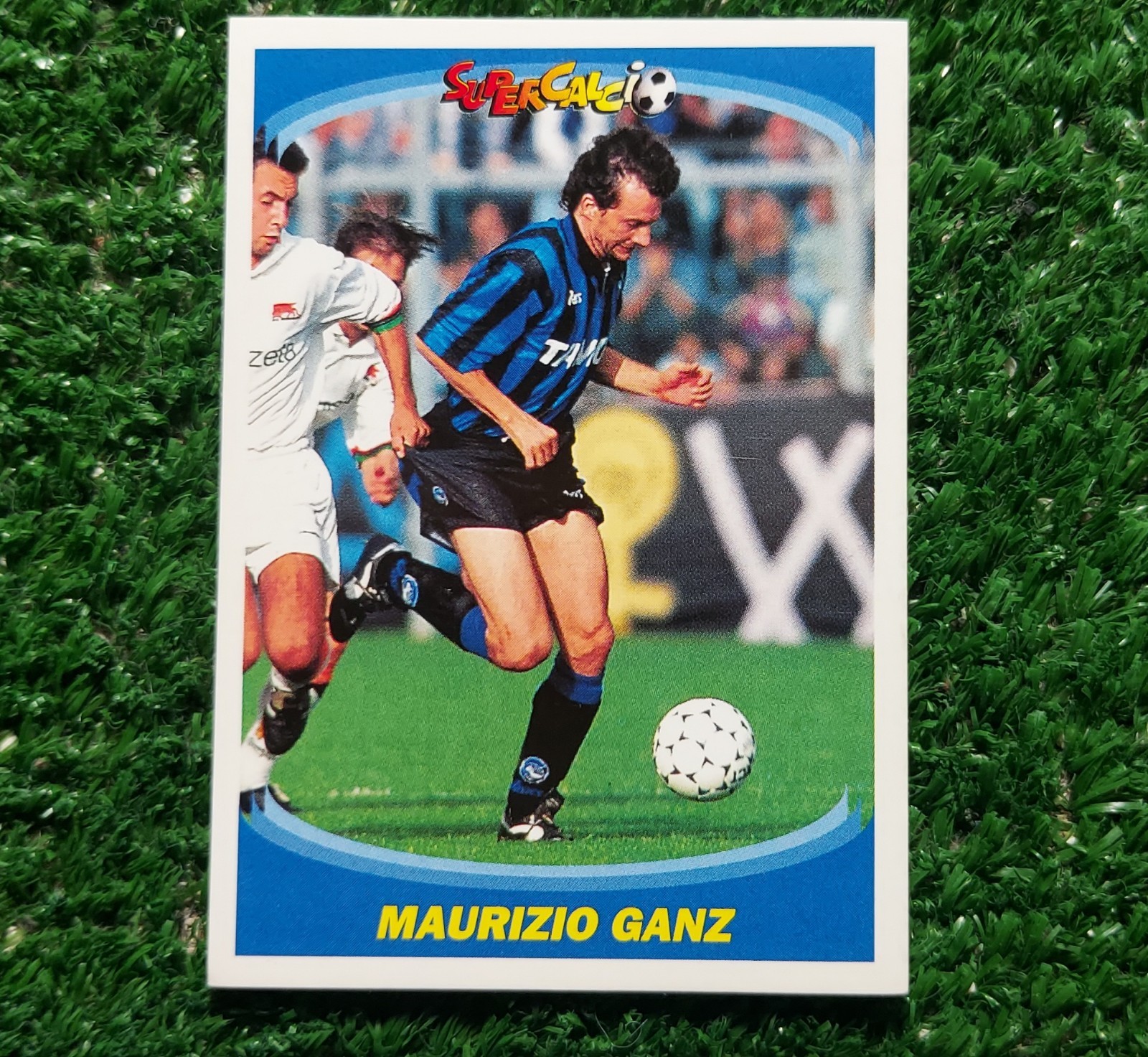 FIGURINA CALCIATORI PANINI SUPERCALCIO 1995/96 ATALANTA N°128 GANZ 95/96 ⚽️
