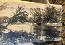 RPPC ALONG THE SUGAR RIVER BRODHEAD WISCONSIN 30104 C R CHILDS CHICAGO IL RP