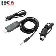 USB Simulator Cable For RC Helicopter FS-I10/FS-I6/FS-I4/FS-TH9X/FS-T6/FS-CT6B b