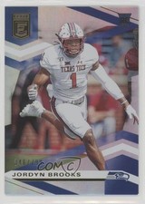 2020 Panini Donruss Elite Rookies 346/799 Jordyn Brooks #187 11an