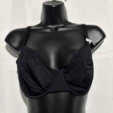 AERIE Black full coverage SMOOTHEZ bra women  s size 34DDD
