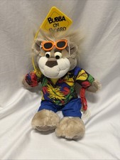 Vtg Bubba On Board Roadtrip Pal 12" Window Cling Plush 1998 Talks Works Great