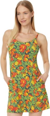 Toad and CO Women's Sunkissed Skort Dress-Midnight Fruit with pockets