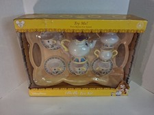 DISNEY Store Tea Set Beauty and the Beast