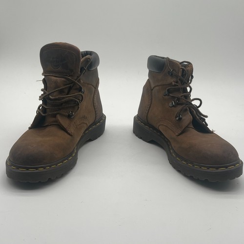 Dr. Martens, Stivali da lavoro vintage Dr Martens 7734NS made in England pelle punta acciaio uomo 7 UK 6