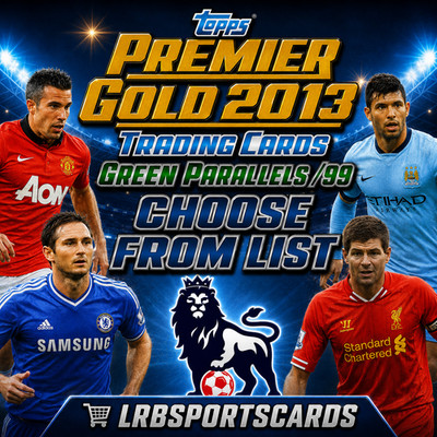 2013 Topps English Premier Gold - Green Parallel /99 - Auswahlliste