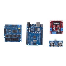 Smart Robot Car Chassis Kit Programmable Development Board 2WD Ultrasonic New