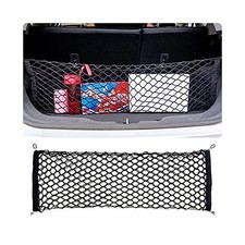 Car Rear Cargo Net with Good Elasticity Tensile Strength Trunk Net Organizer ...