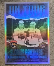 Upper Deck Series 2 On Tour Barkov Tkachuk OT-9 Florida Panthers 2024-25