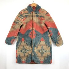 KAPITAL Reversible Boa Coat Native Pattern Size 1 Made in Japan EL AIA