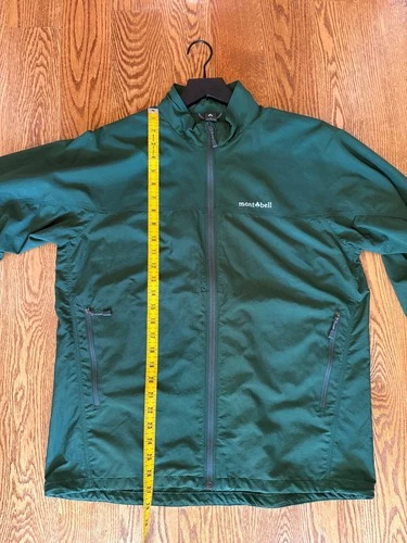 Montbell Japan O.D. Lightweight Windbreaker Jacket Dark Forest Green | Large image 6
