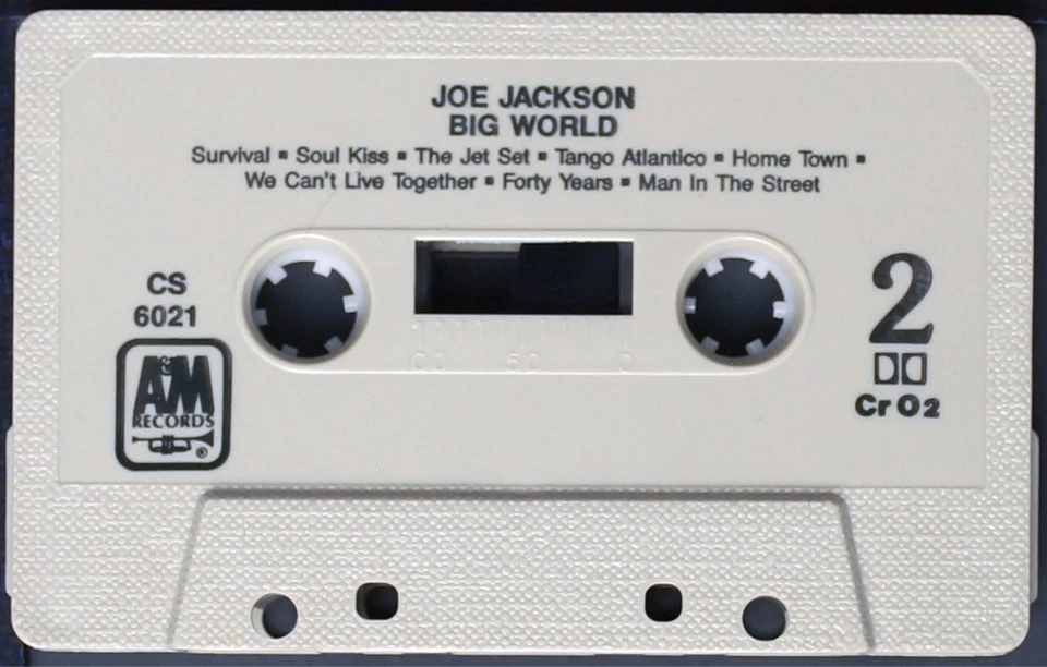 Joe Jackson - Big World - MC Cassette [NH16050] USA - Image 4 of 4